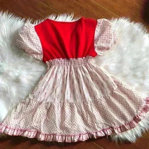 vtg 70s 80s party? pageant competition? dress girl - Picture 5 of 6